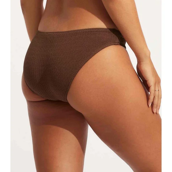 Culotte de bain classique - Marron Sea Dive Seafolly