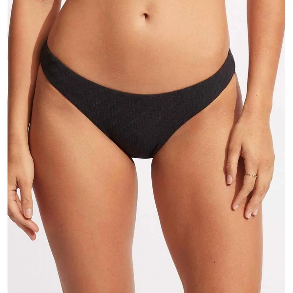 Culotte de bain classique - Noire Willow Seafolly