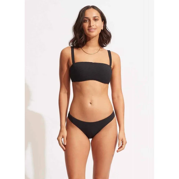 Culotte de bain classique - Noire Willow Seafolly