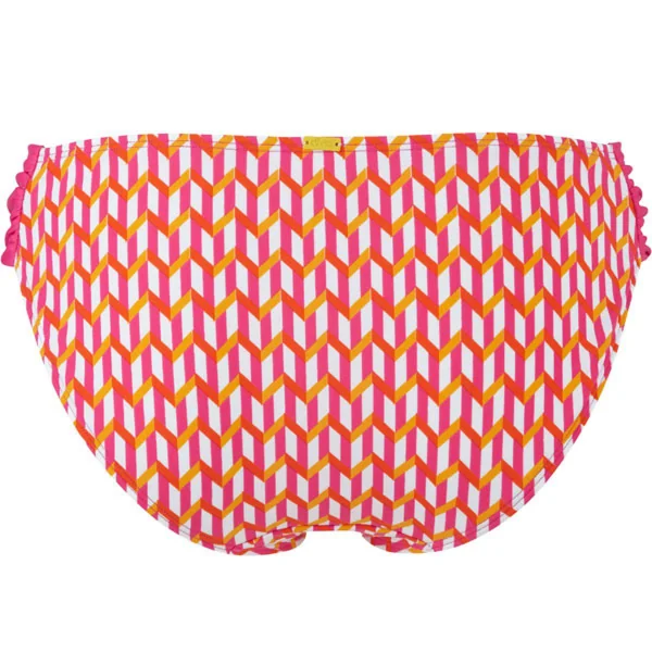 Culotte De Bain Drapé - Rose Cleo by Panache CINDY en nylon Cléo by Panache Maillot