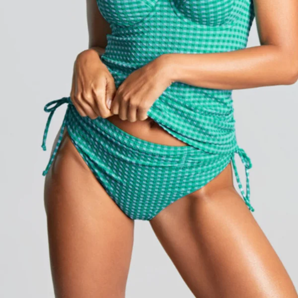 Culotte de bain froncée green Panache Maillot