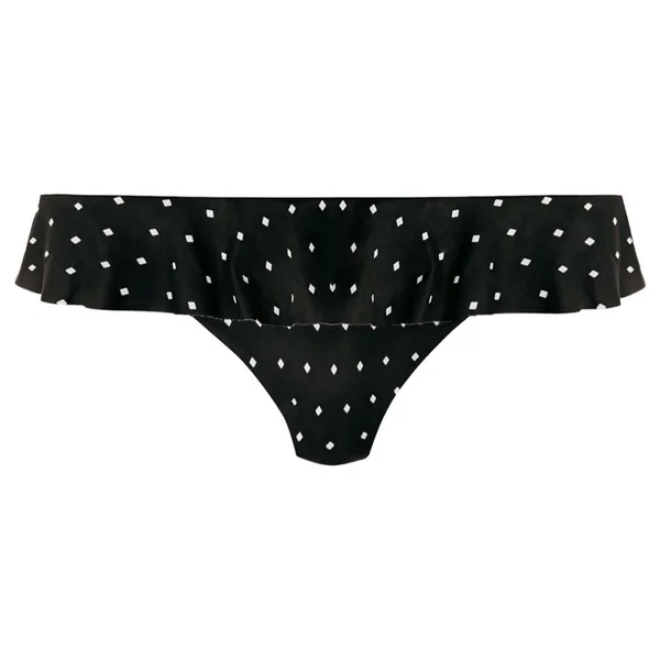 Culotte de bain italienne noire Freya Maillots Jewel Cove