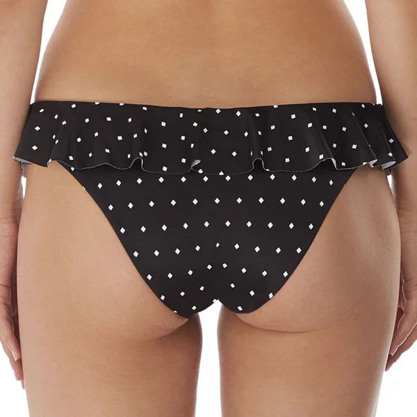 Culotte de bain italienne noire Freya Maillots Jewel Cove