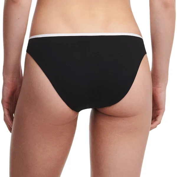 Culotte de bain - Noir/Blanc Chantelle Bain
