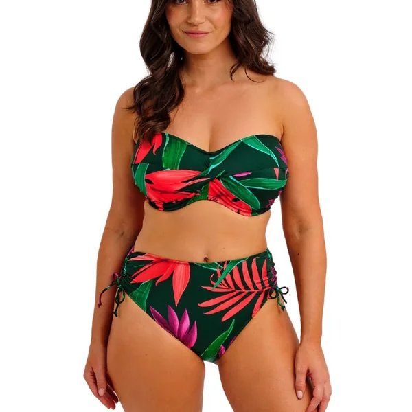 Culotte de Bain taille haute - Mangrove rouge Fantasie Bain