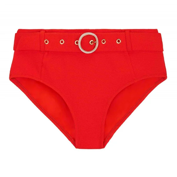 Culotte de bain taille haute orange Aubade Maillots Summer Fizz Aubade Maillots