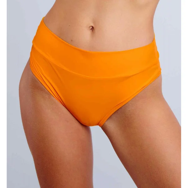 Culotte de Bain Taille Haute - Orange Banana Moon