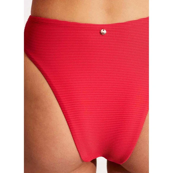 Culotte de bain taille haute - Rouge Seafolly