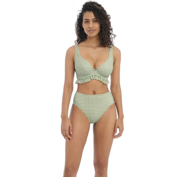 Culotte de bain Taille Haute - Verte Freya Maillots en nylon Freya Maillots