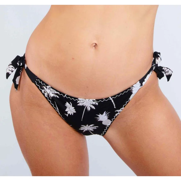 Culotte de Bain à Nouettes - Noire Banana Moon