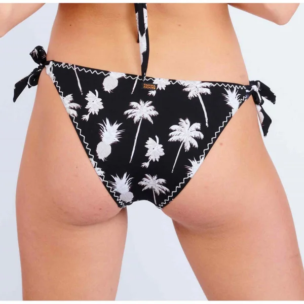 Culotte de Bain à Nouettes - Noire Banana Moon