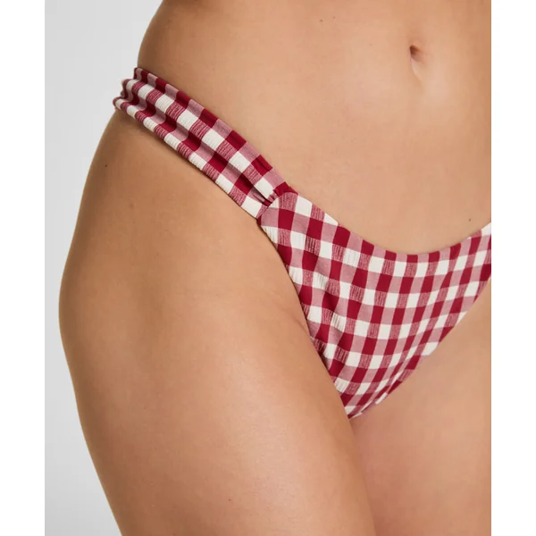 Culotte de Bikini Highleg Amalfi - Rouge