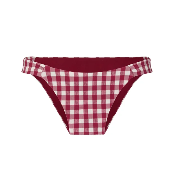 Culotte de Bikini Highleg Amalfi - Rouge