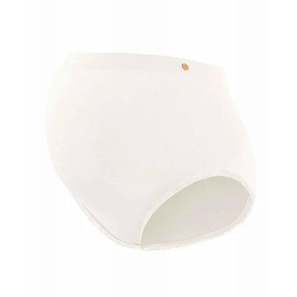 Culotte de grossesse Blanc - Cache Coeur ORGANIC en coton Cache Coeur