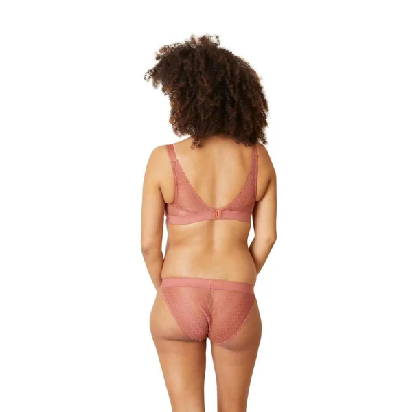 Culotte de grossesse taille basse - Cache Cœur Lingerie - Orange Cache Coeur