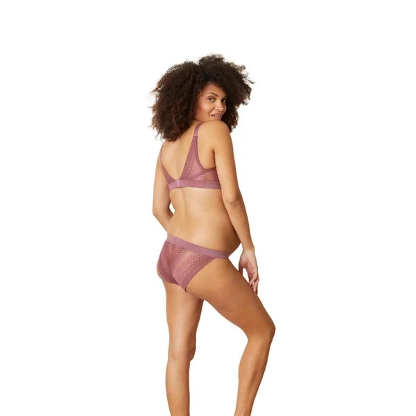 Culotte de grossesse taille basse - Cache Cœur Lingerie - Violette Cache Coeur