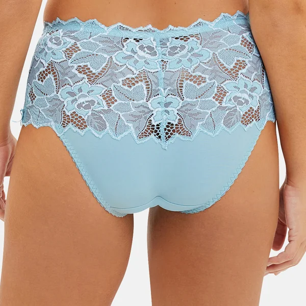 Culotte en dentelle bleu Sans Complexe