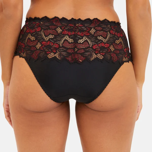 Culotte en dentelle noir Sans Complexe