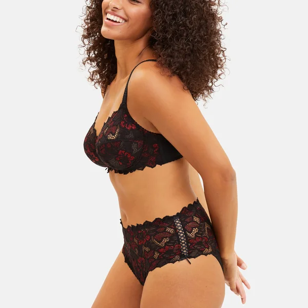 Culotte en dentelle noir Sans Complexe