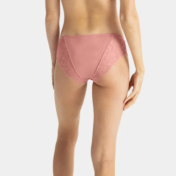 Culotte en dentelle - Rose Dorina
