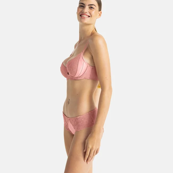 Culotte en dentelle - Rose Dorina