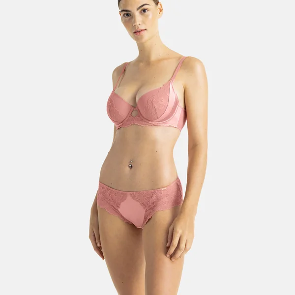 Culotte en dentelle - Rose Dorina