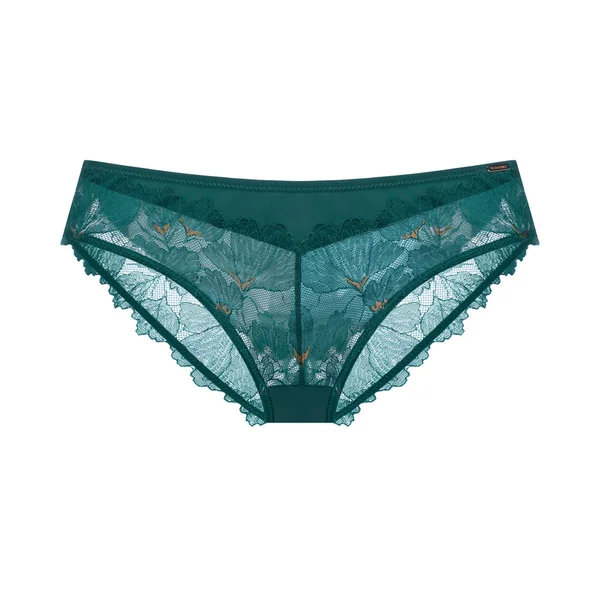 Culotte en dentelle verte Dorina
