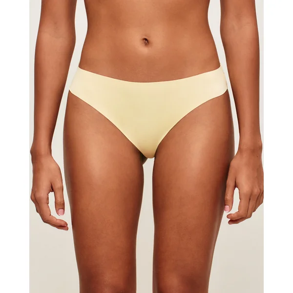 Culotte en microfibre et dentelle