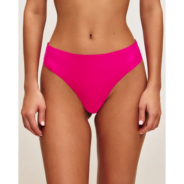 Culotte en microfibre et dentelle
