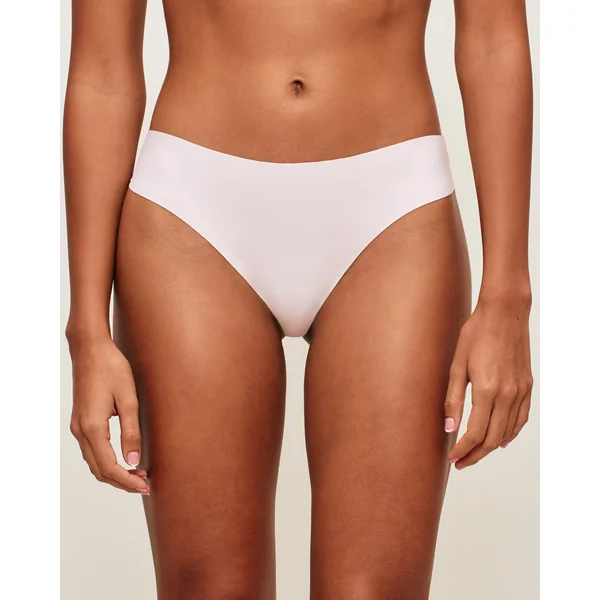 Culotte en microfibre et dentelle