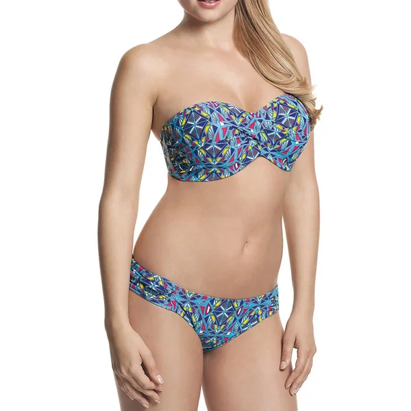 Culotte Froncée - Bleue Cléo by Panache Maillot