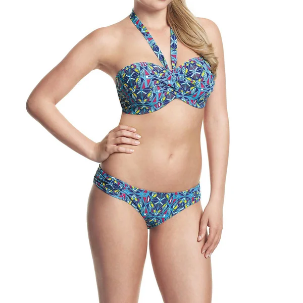 Culotte Froncée - Bleue Cléo by Panache Maillot