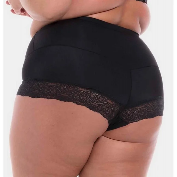 Culotte gainante avec dentelle Noir Magic Body Fashion
