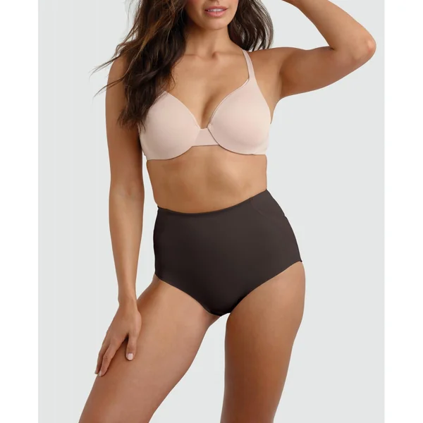 Culotte gainante Miraclesuit Fit and firm - Noir en nylon Miraclesuit