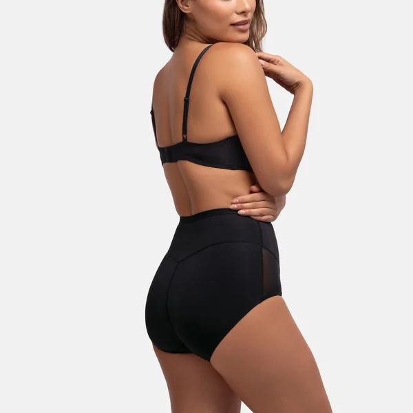 Culotte gainante noir Dorina