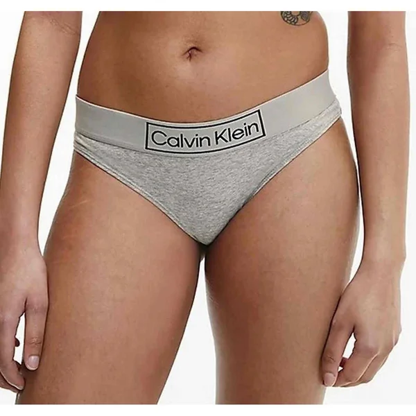 Culotte - Grise en coton Calvin Klein Underwear