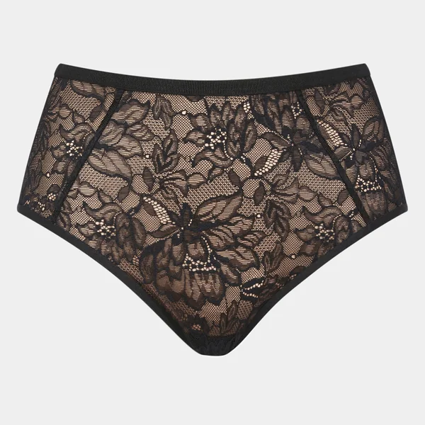 Culotte haute - noir Amourette Charm Maxi01 Triumph