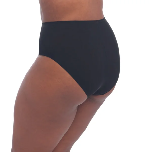 Culotte haute - Noir Elomi BRIANNA en nylon Elomi