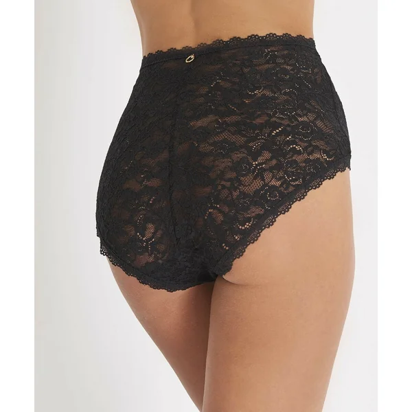 Culotte haute noire Aubade Rosessence