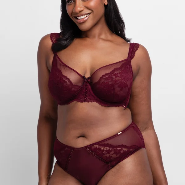 Culotte Hipster Classic rouge Dorina