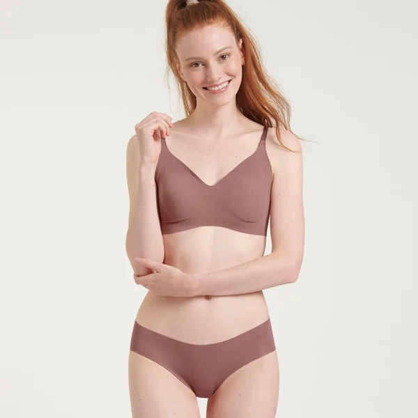 Culotte Hipster marron en micromodal Sloggi