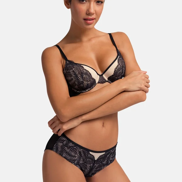 Culotte hipster Noir Dorina