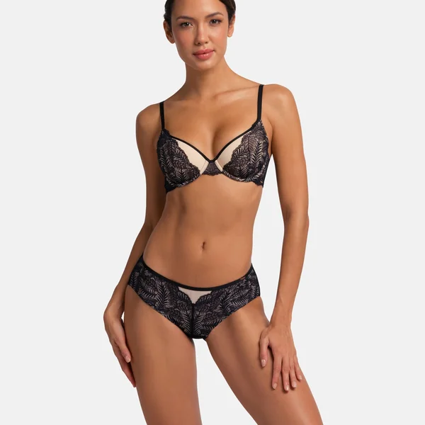 Culotte hipster Noir Dorina