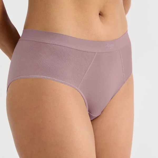 Culotte Hipster rose en coton Sloggi
