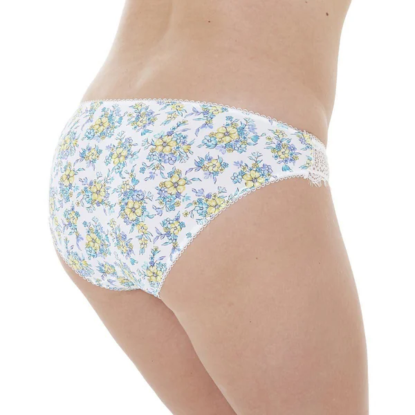 Culotte ivoire/turquoise Sweet Heart POMM'POIRE-bleu Pomm Poire