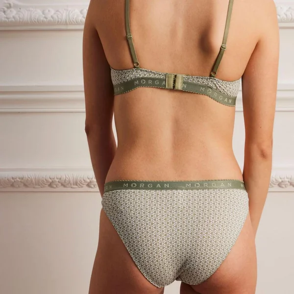 Culotte kaki Gaby vert Morgan Lingerie
