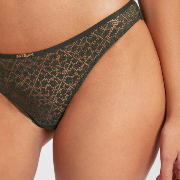 Culotte kaki Maëlle vert Morgan Lingerie
