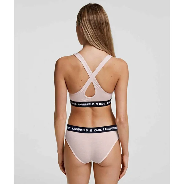 Culotte logotée - Rose Karl Lagerfeld
