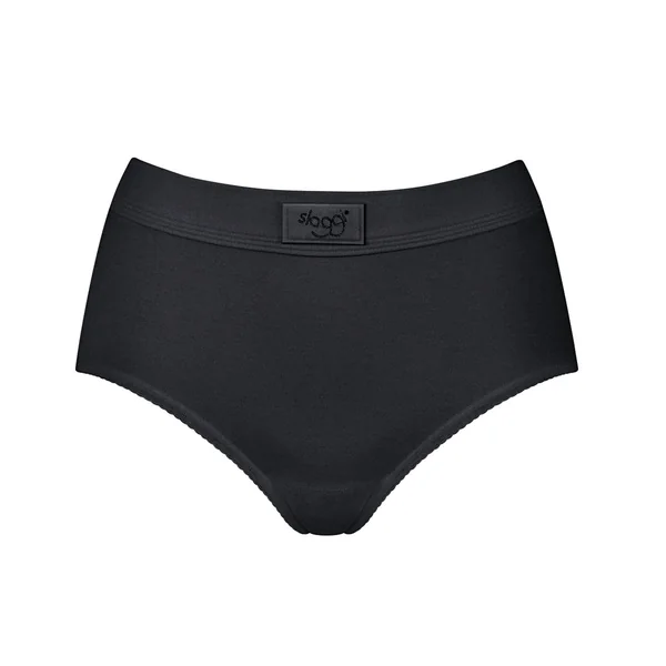 Culotte maxi noire en coton Sloggi