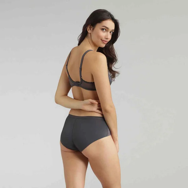 Culotte Midi Grise Secret Comfort Playtex